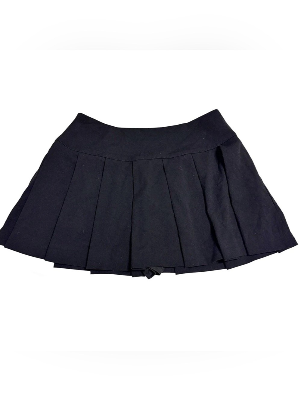 Youngla Skirt Pleated Mini Skort Black XS